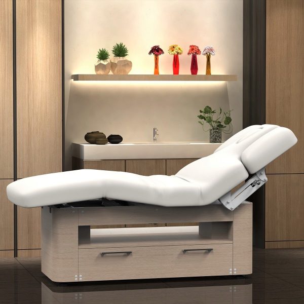 Lettino Elettrico Spa da Massaggio Lettini per Estetica Centro Estetico Benessere con Cromoterapia